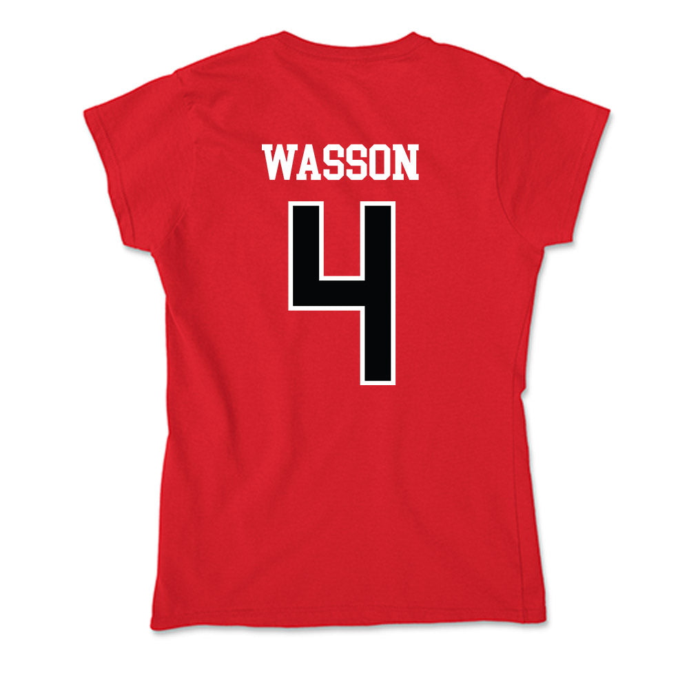 UCM - NCAA Football : Hogan Wasson - Soft Style Women’s T-Shirt-1