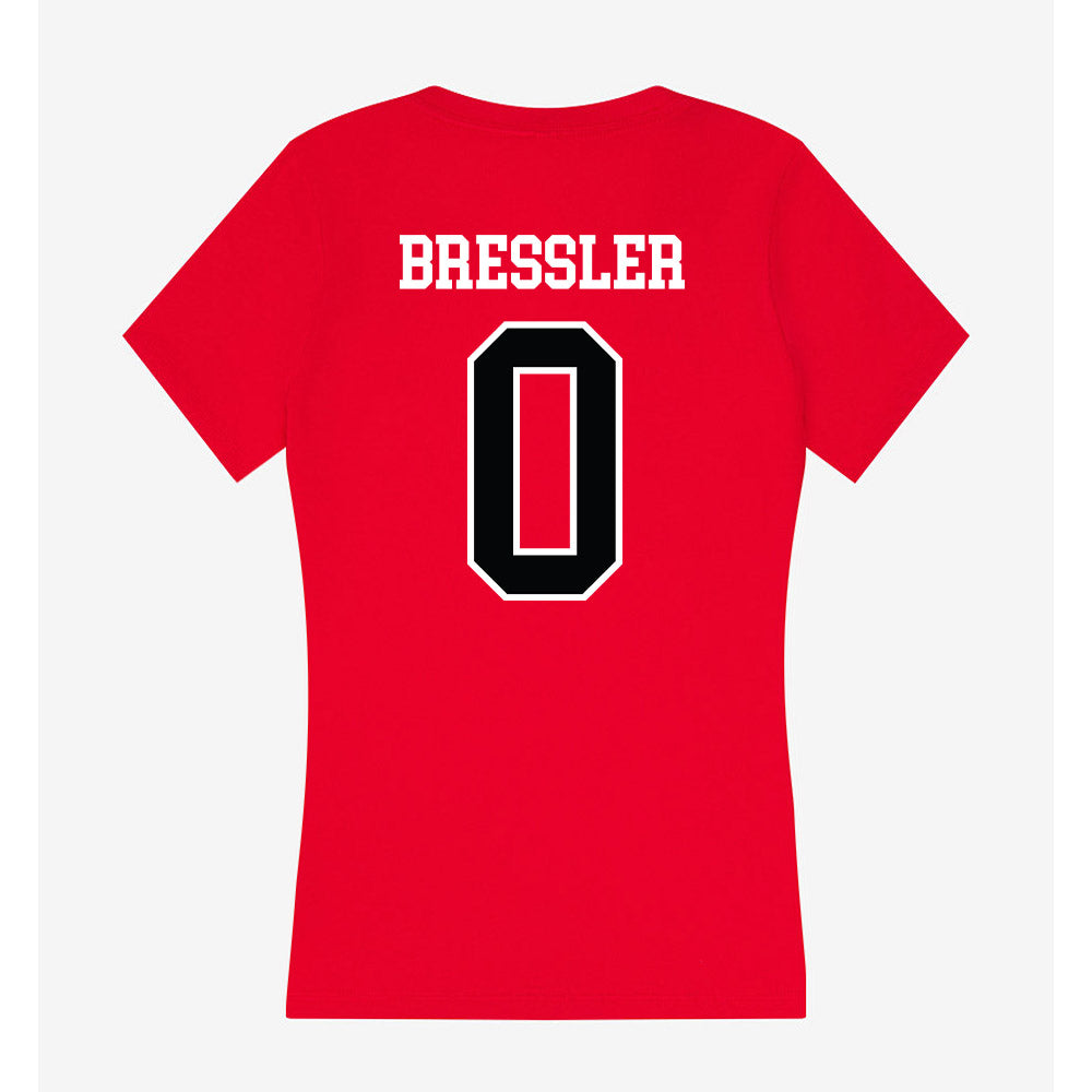 UCM - NCAA Football : Austin Bressler - Women's V-Neck T-Shirt-1