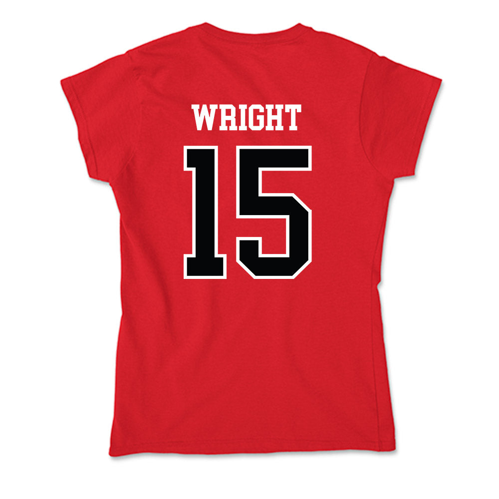 UCM - NCAA Women's Soccer : Kristen Wright - Soft Style Women’s T-Shirt-1