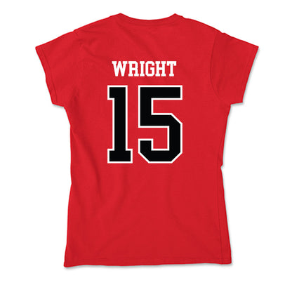 UCM - NCAA Women's Soccer : Kristen Wright - Soft Style Women’s T-Shirt-1