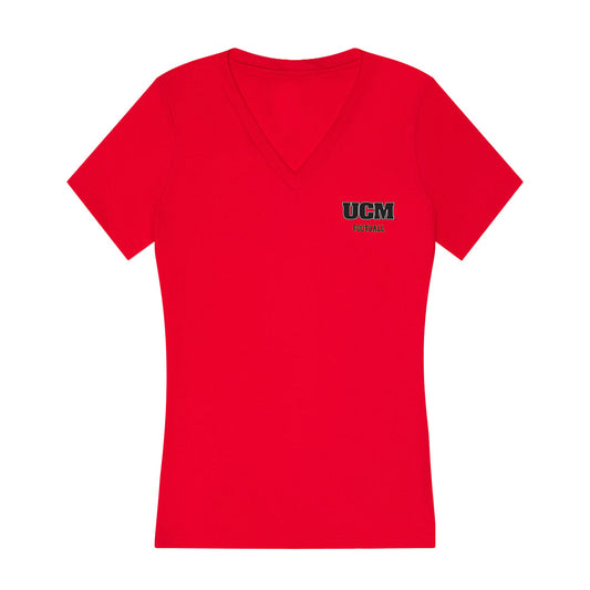 UCM - NCAA Football : Carter Harmann - Women's V-Neck T-Shirt-0