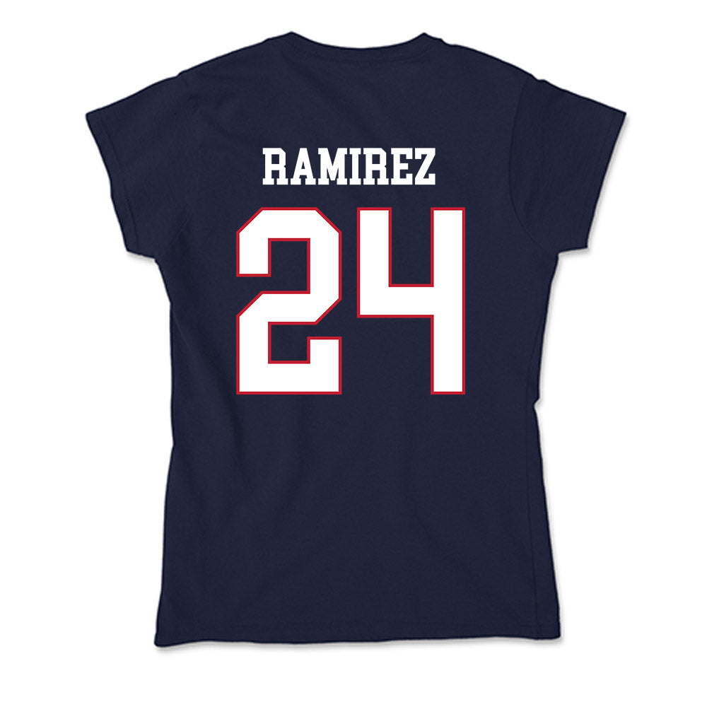 RSU - NCAA Baseball : Andrew Ramirez - Soft Style Women’s T-Shirt-1