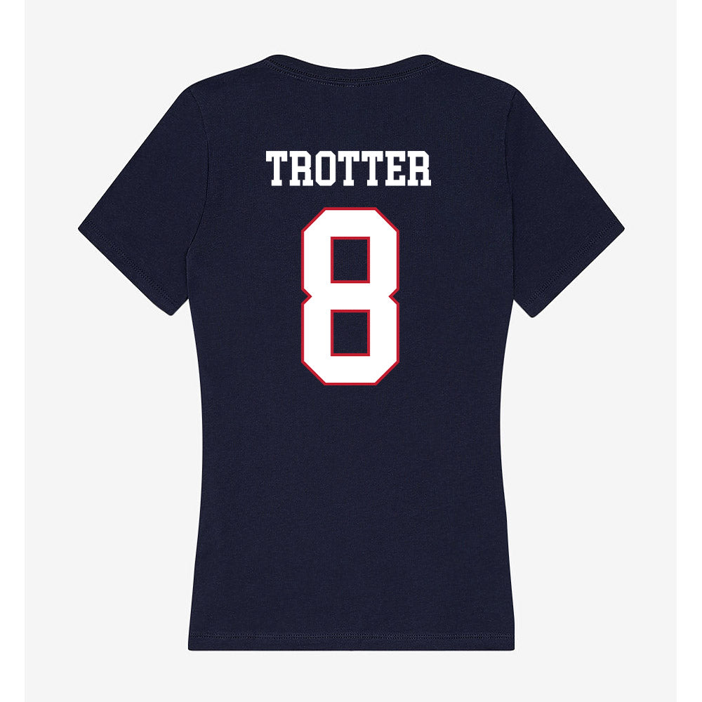RSU - NCAA Baseball : Mason Trotter - Women's V-Neck T-Shirt-1
