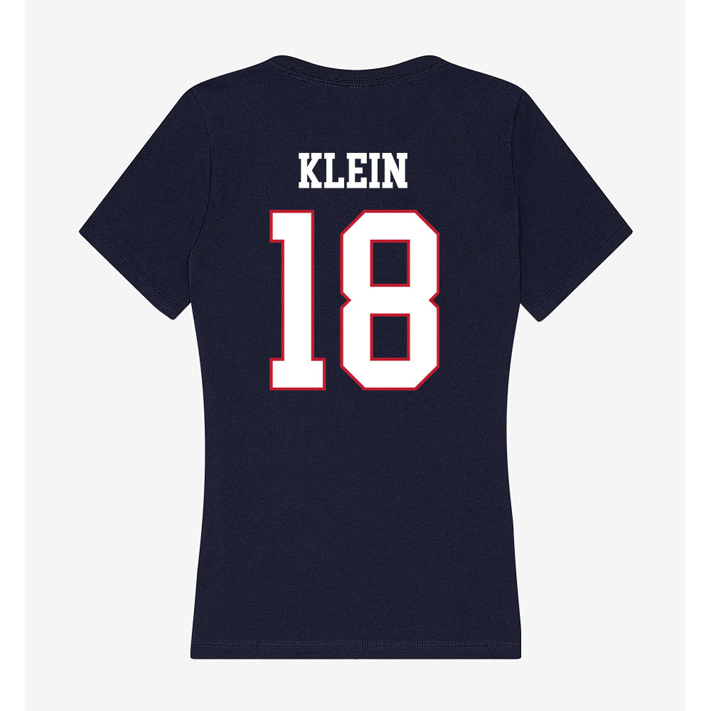 RSU - NCAA Baseball : Michael Klein - Women's V-Neck T-Shirt-1