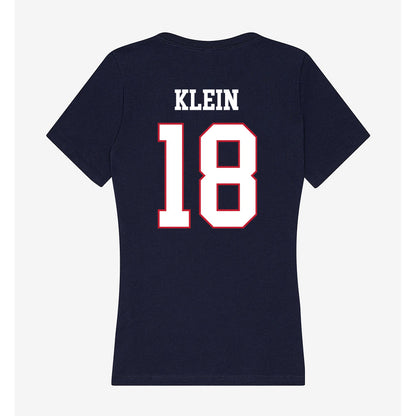RSU - NCAA Baseball : Michael Klein - Women's V-Neck T-Shirt-1