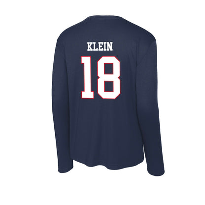 RSU - NCAA Baseball : Michael Klein - Activewear Long Sleeve T-Shirt-1