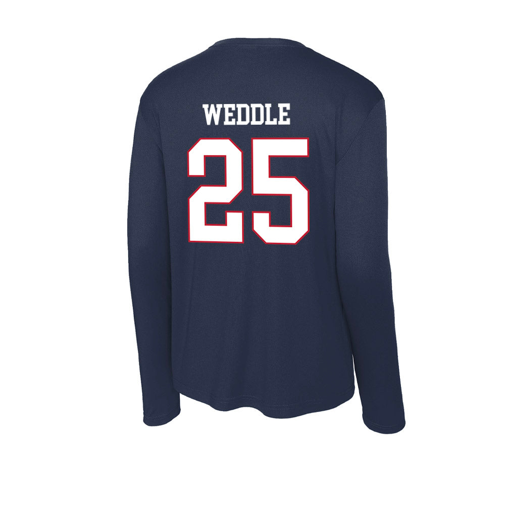 RSU - NCAA Baseball : Dylan Weddle - Activewear Long Sleeve T-Shirt-1