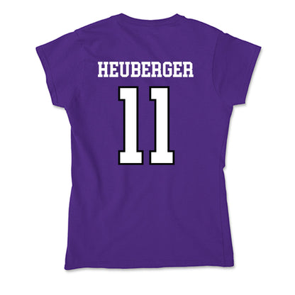 Lipscomb - NCAA Softball : Josephine Heuberger - Soft Style Women’s T-Shirt-1