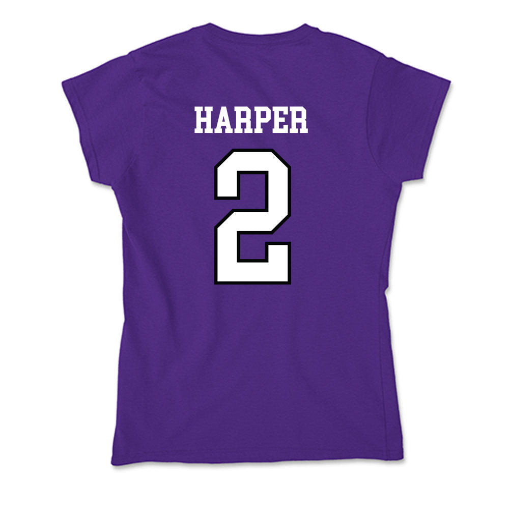 Lipscomb - NCAA Baseball : Eric Harper - Soft Style Women’s T-Shirt-1