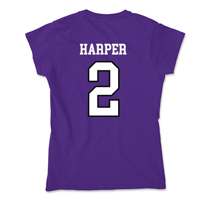 Lipscomb - NCAA Baseball : Eric Harper - Soft Style Women’s T-Shirt-1