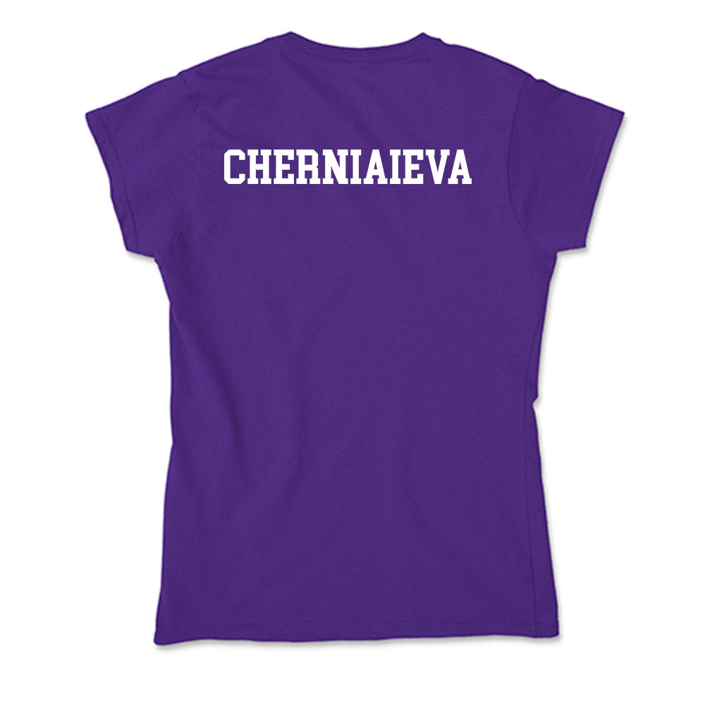 Lipscomb - NCAA Women's Tennis : Alina Cherniaieva - Soft Style Women’s T-Shirt-1