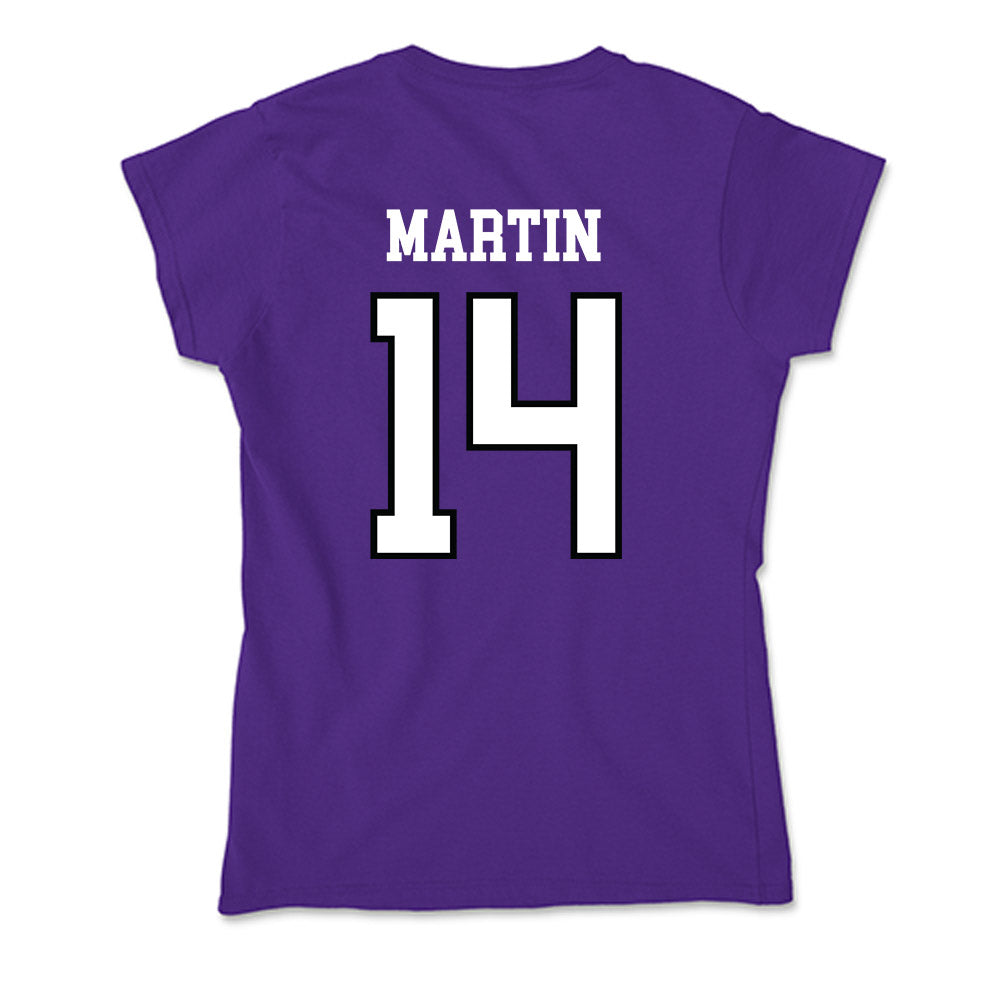 Lipscomb - NCAA Softball : Elizabeth Martin - Soft Style Women’s T-Shirt-1