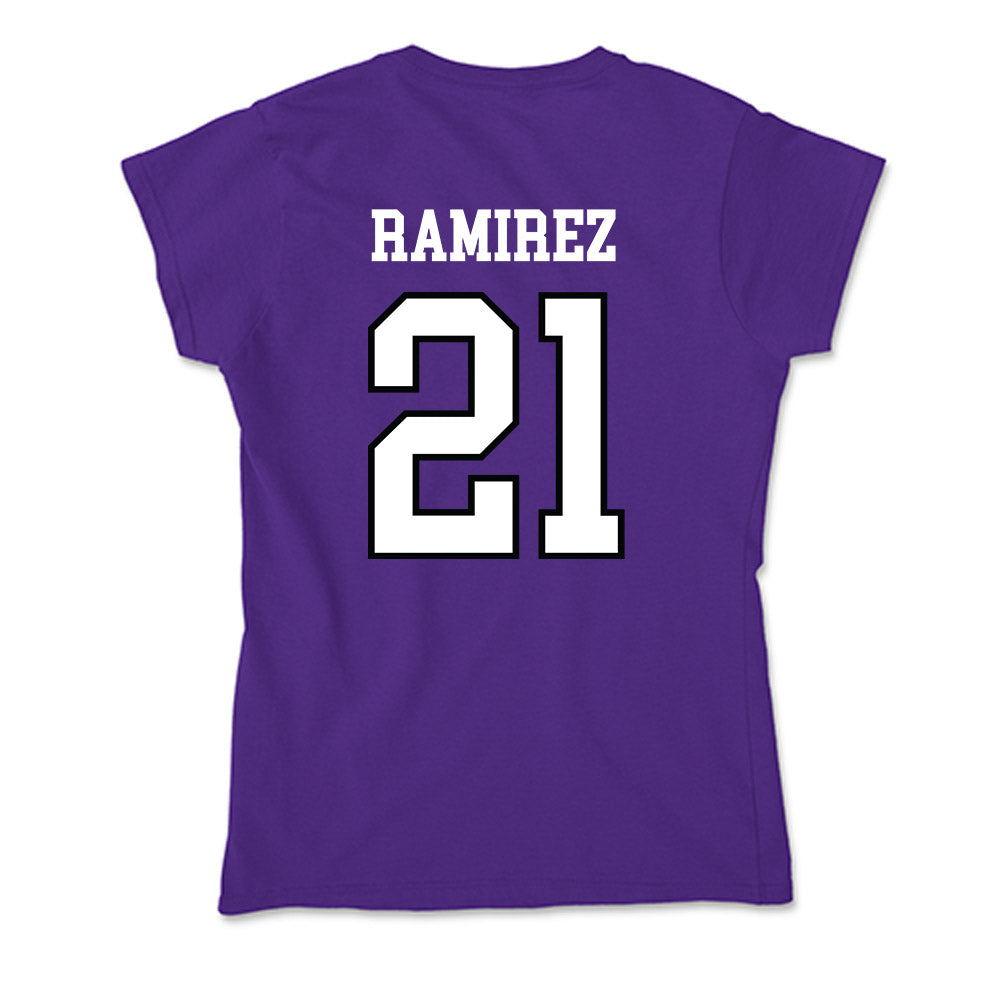 Lipscomb - NCAA Baseball : Danny Ramirez - Soft Style Women’s T-Shirt-1