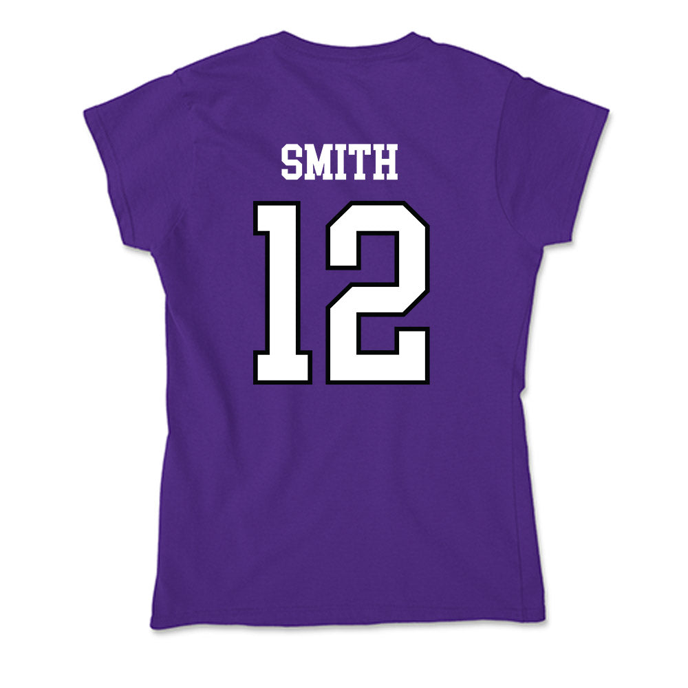 Lipscomb - NCAA Women's Basketball : Mia Smith - Soft Style Women’s T-Shirt-1