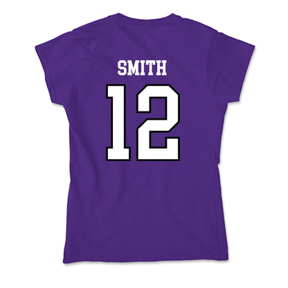 Lipscomb - NCAA Women's Basketball : Mia Smith - Soft Style Women’s T-Shirt-1