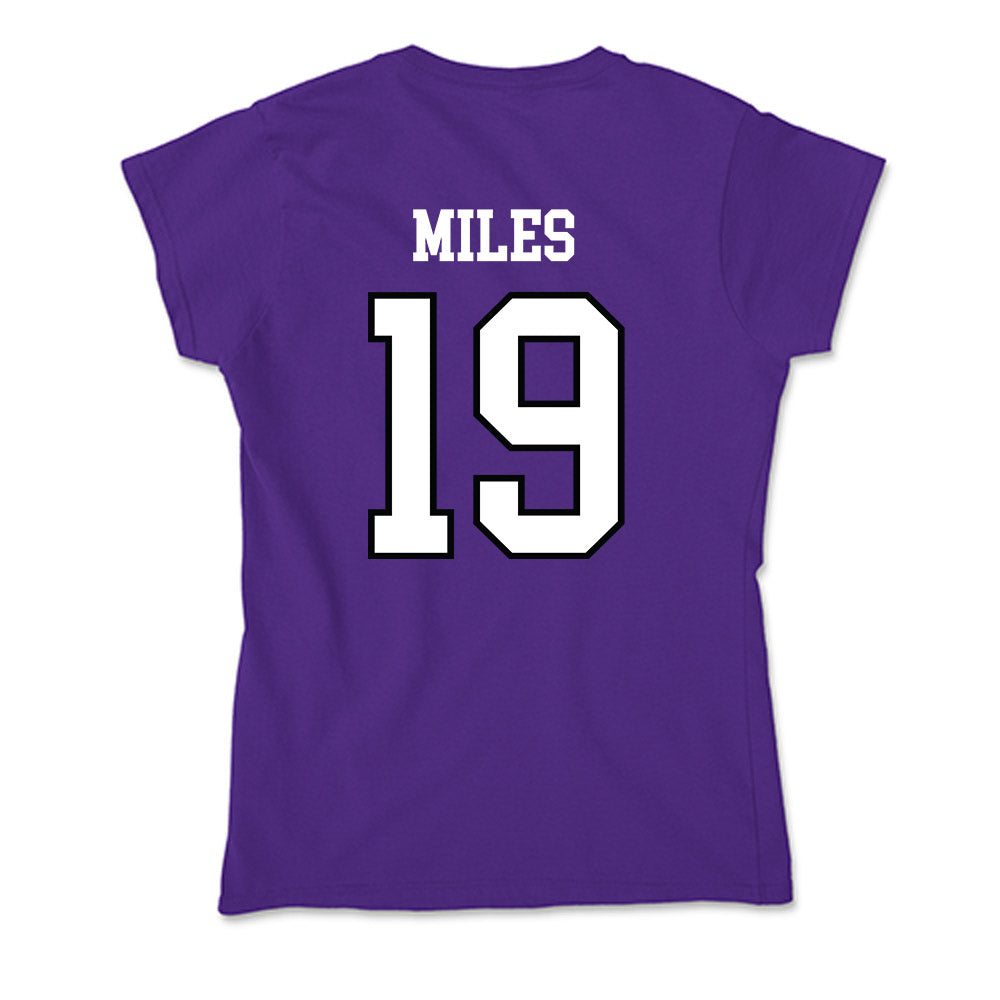 Lipscomb - NCAA Baseball : Hutson Miles - Soft Style Women’s T-Shirt-1
