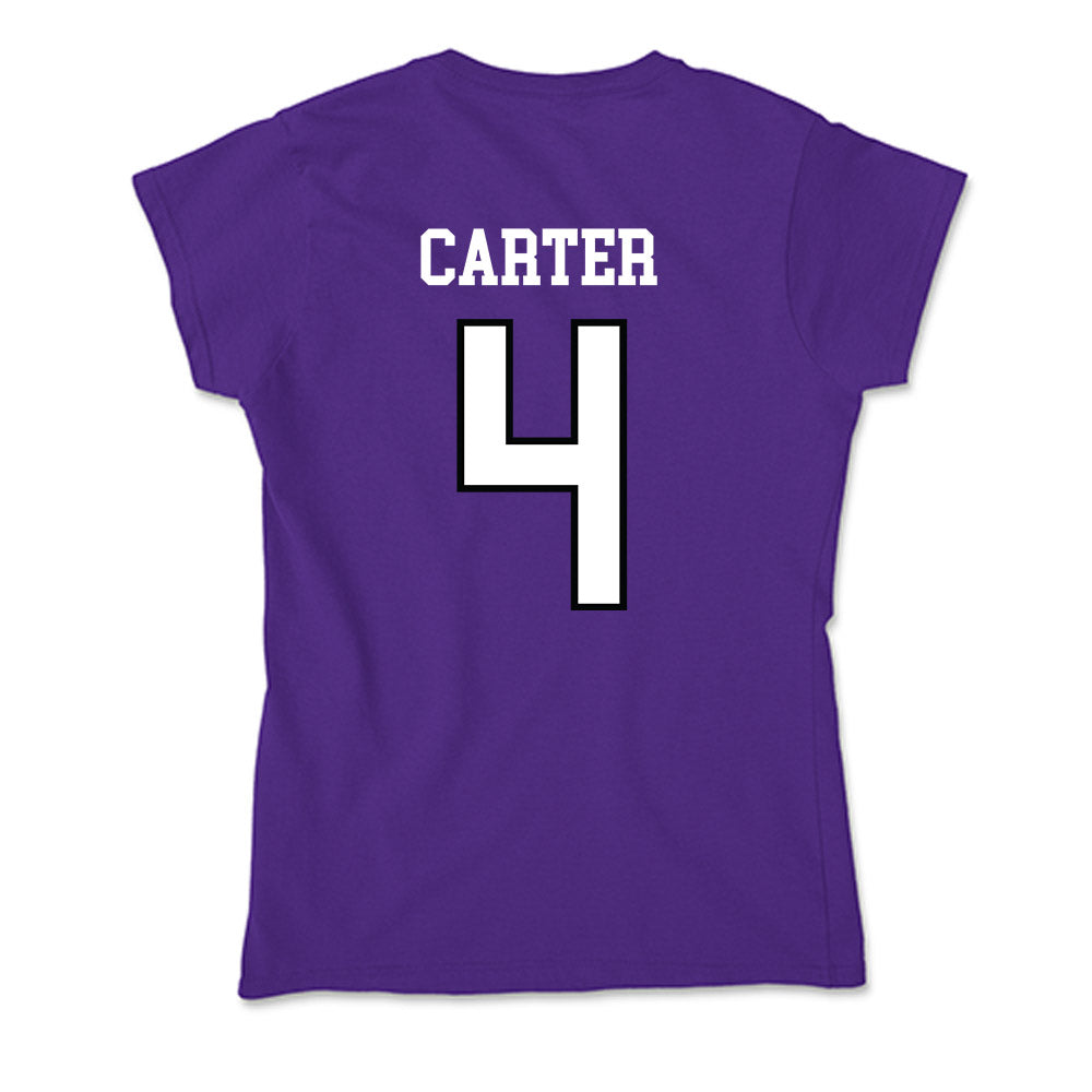Lipscomb - NCAA Baseball : Blake Carter - Soft Style Women’s T-Shirt-1