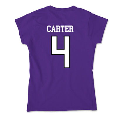 Lipscomb - NCAA Baseball : Blake Carter - Soft Style Women’s T-Shirt-1