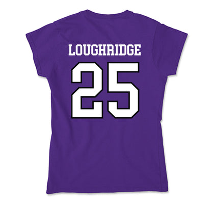 Lipscomb - NCAA Men's Basketball : Hendrix Loughridge - Soft Style Women’s T-Shirt-1