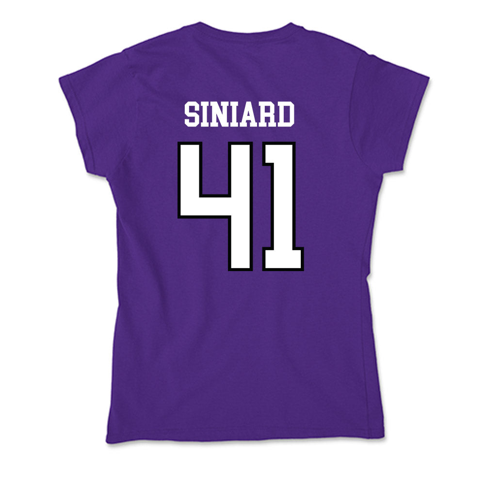 Lipscomb - NCAA Baseball : Coleman Siniard - Soft Style Women’s T-Shirt-1