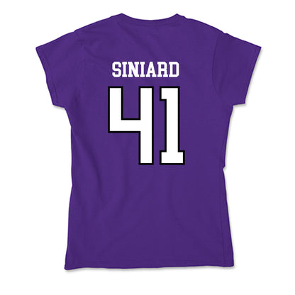Lipscomb - NCAA Baseball : Coleman Siniard - Soft Style Women’s T-Shirt-1