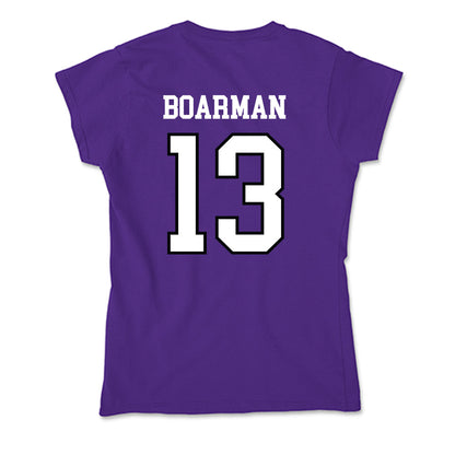 Lipscomb - NCAA Women's Soccer : Amaya Boarman - Soft Style Women’s T-Shirt-1