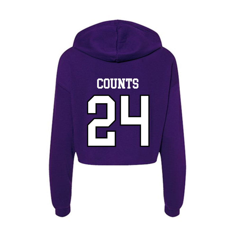 Lipscomb - NCAA Women's Basketball : Hope Counts - Women's Crop Fleece Hoodie-1