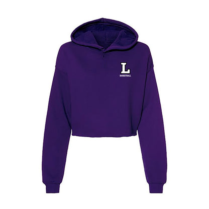 Lipscomb - NCAA Women's Basketball : Mia Smith - Women's Crop Fleece Hoodie-0