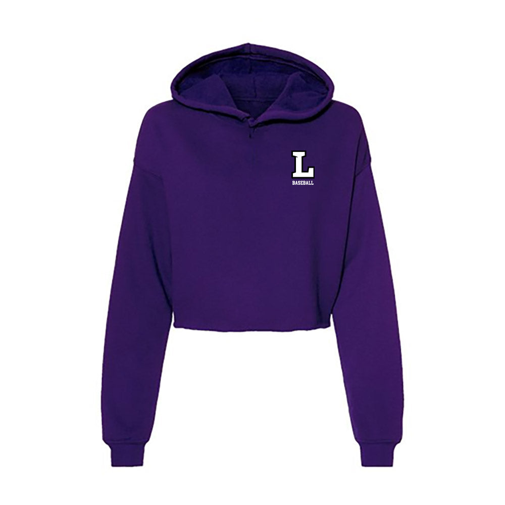 Lipscomb - NCAA Baseball : Eric Harper - Women's Crop Fleece Hoodie-0