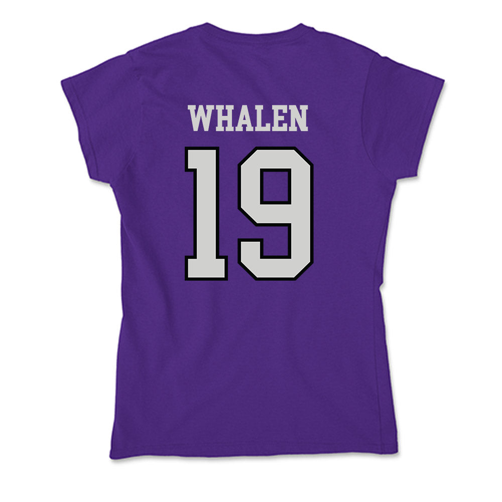 Weber - NCAA Softball : Riley Whalen - Soft Style Women’s T-Shirt-1