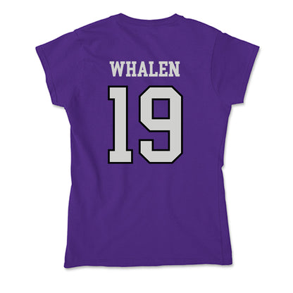 Weber - NCAA Softball : Riley Whalen - Soft Style Women’s T-Shirt-1