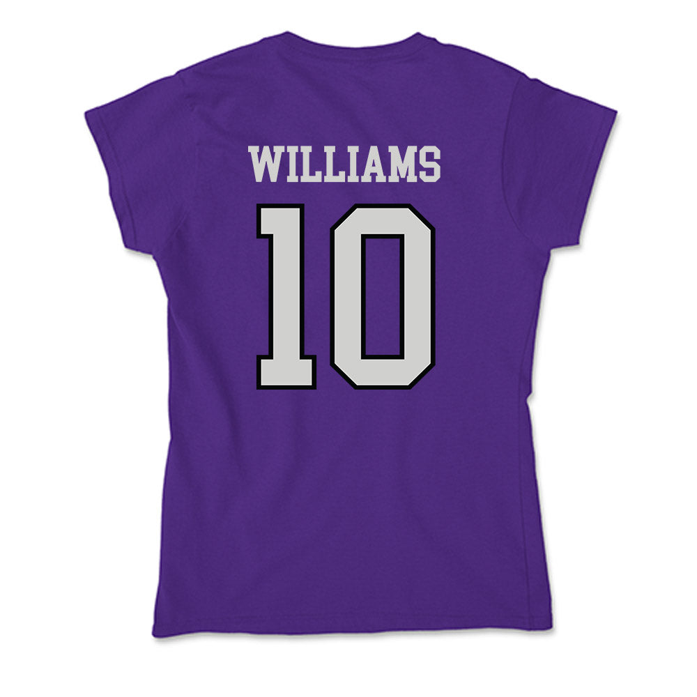 Weber - NCAA Football : Kerry Williams - Soft Style Women’s T-Shirt-1