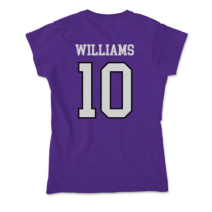Weber - NCAA Football : Kerry Williams - Soft Style Women’s T-Shirt-1