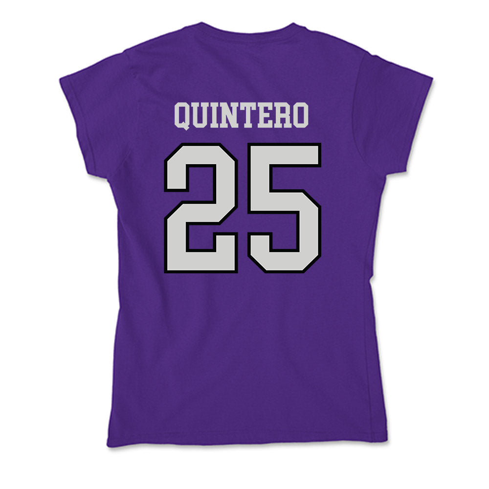 Weber - NCAA Softball : McKenzie Quintero - Soft Style Women’s T-Shirt-1