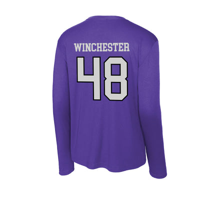 Weber - NCAA Football : Paliku Winchester - Activewear Long Sleeve T-Shirt-1