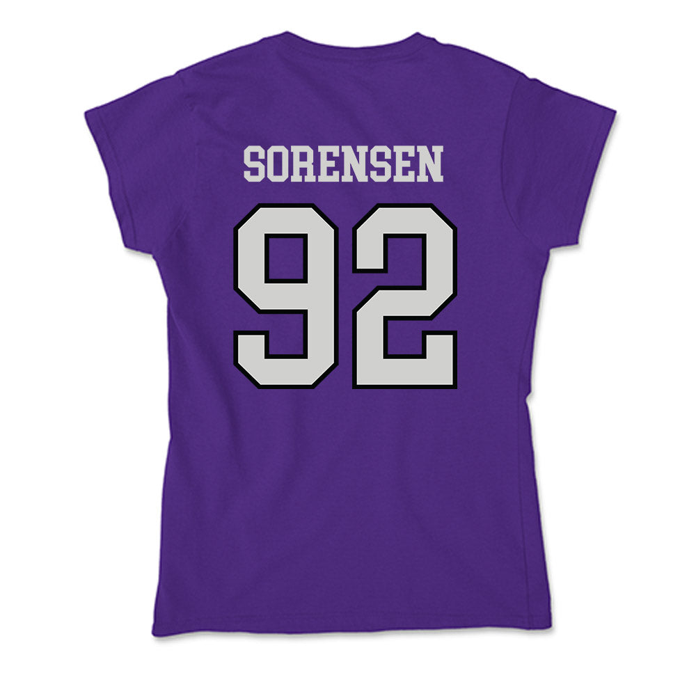 Weber - NCAA Football : Boyd Sorensen - Soft Style Women’s T-Shirt-1