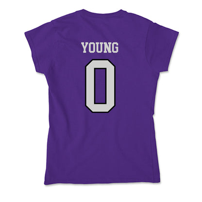 Weber - NCAA Football : Robert Young - Soft Style Women’s T-Shirt-1