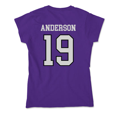 Weber - NCAA Women's Soccer : Oakley Anderson - Soft Style Women’s T-Shirt-1