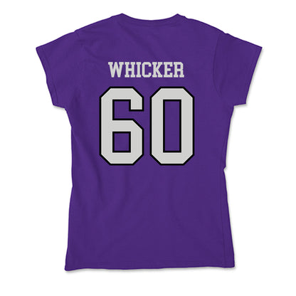 Weber - NCAA Football : Riley Whicker - Soft Style Women’s T-Shirt-1