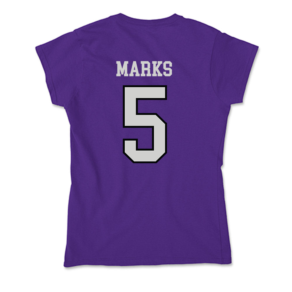 Weber - NCAA Football : Bones Marks - Soft Style Women’s T-Shirt-1