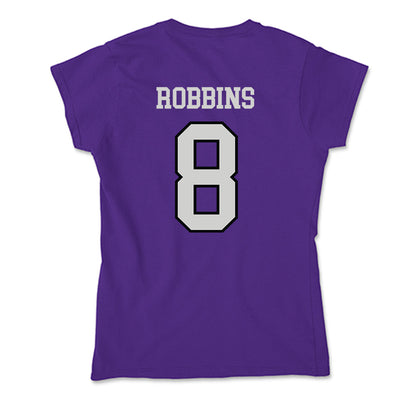 Weber - NCAA Women's Basketball : Hannah Robbins - Soft Style Women’s T-Shirt-1