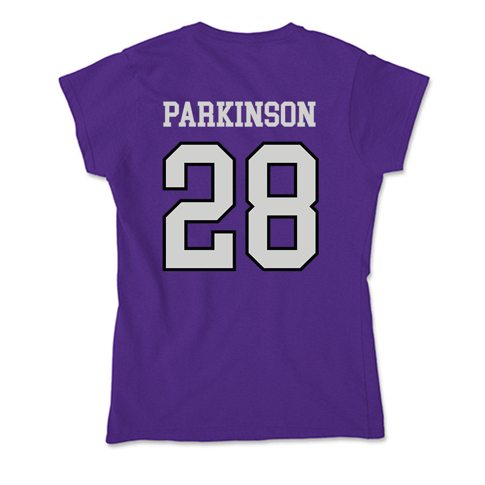 Weber - NCAA Football : Elias Parkinson - Soft Style Women’s T-Shirt-1