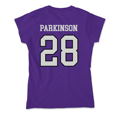 Weber - NCAA Football : Elias Parkinson - Soft Style Women’s T-Shirt-1