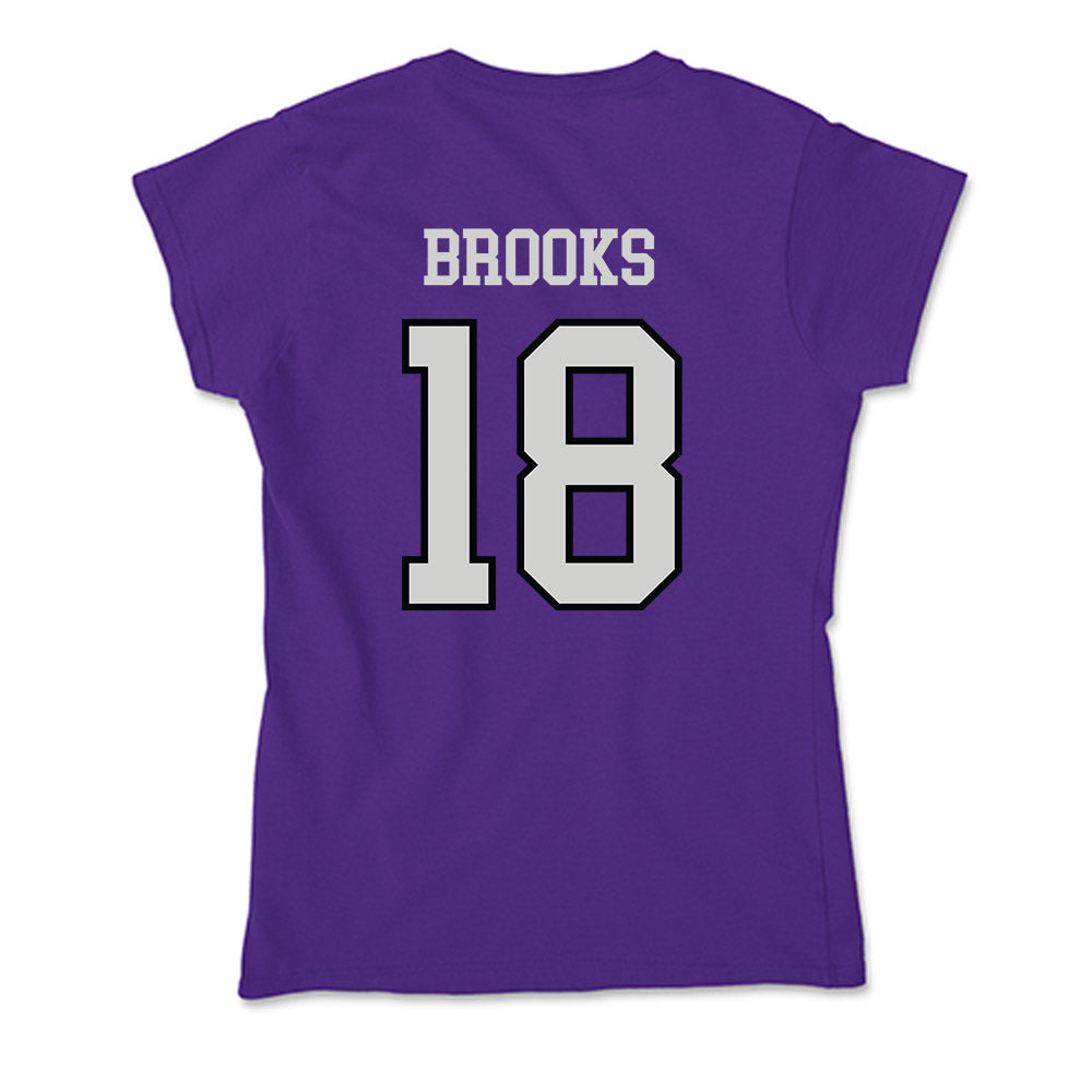 Weber - NCAA Women's Soccer : Nellie Brooks - Soft Style Women’s T-Shirt-1