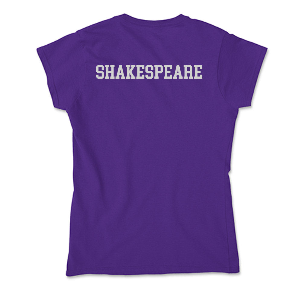 Weber - NCAA Men's Track & Field : Chris Shakespeare - Soft Style Women’s T-Shirt-1