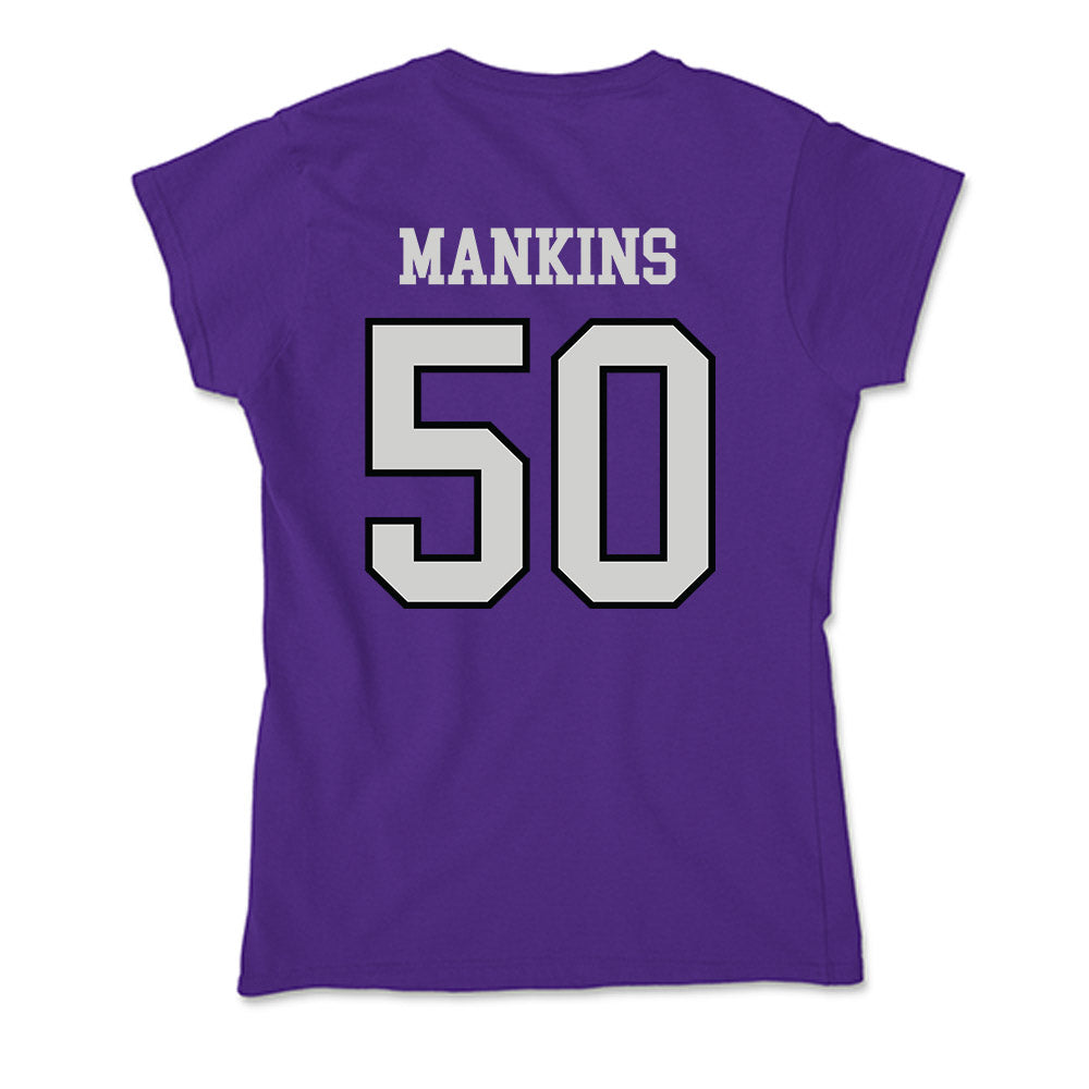 Weber - NCAA Football : Max Mankins - Soft Style Women’s T-Shirt-1