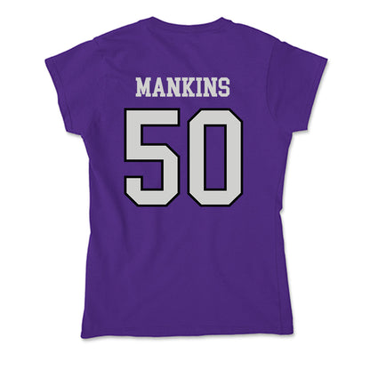 Weber - NCAA Football : Max Mankins - Soft Style Women’s T-Shirt-1