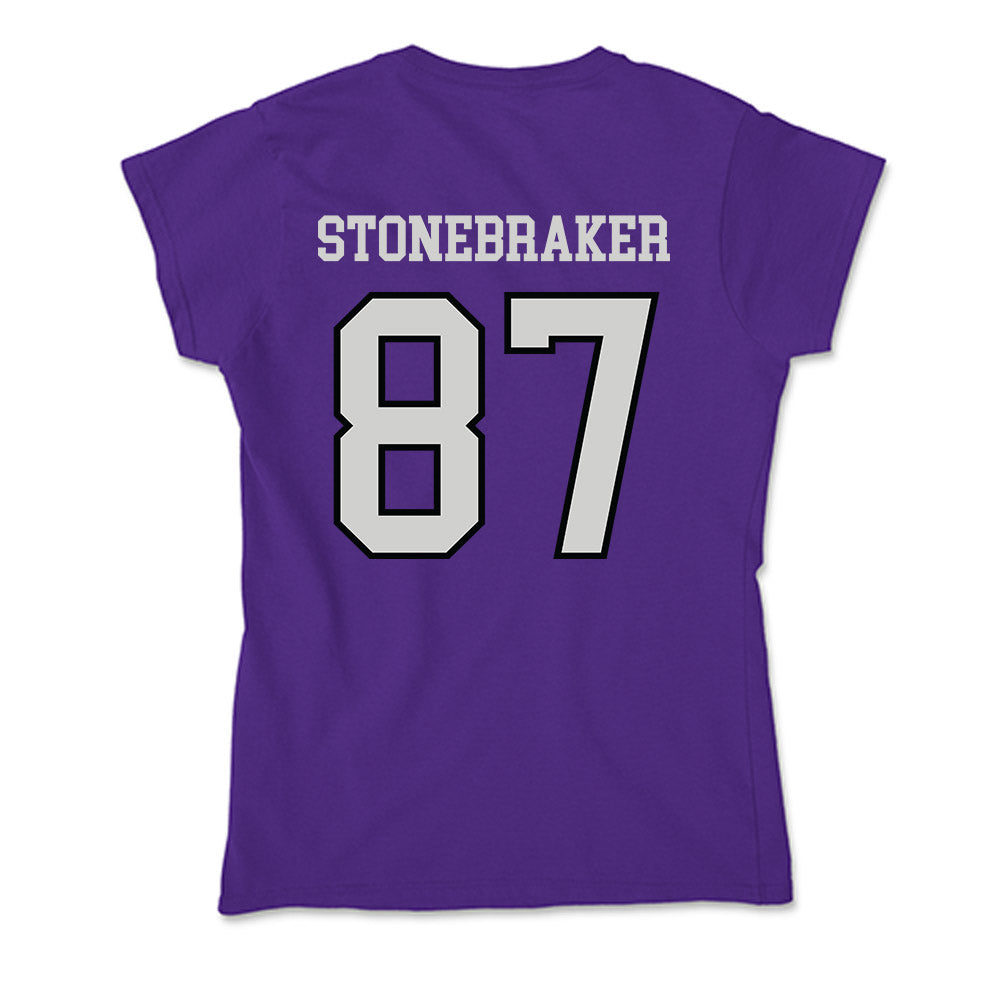 Weber - NCAA Football : Max Stonebraker - Soft Style Women’s T-Shirt-1