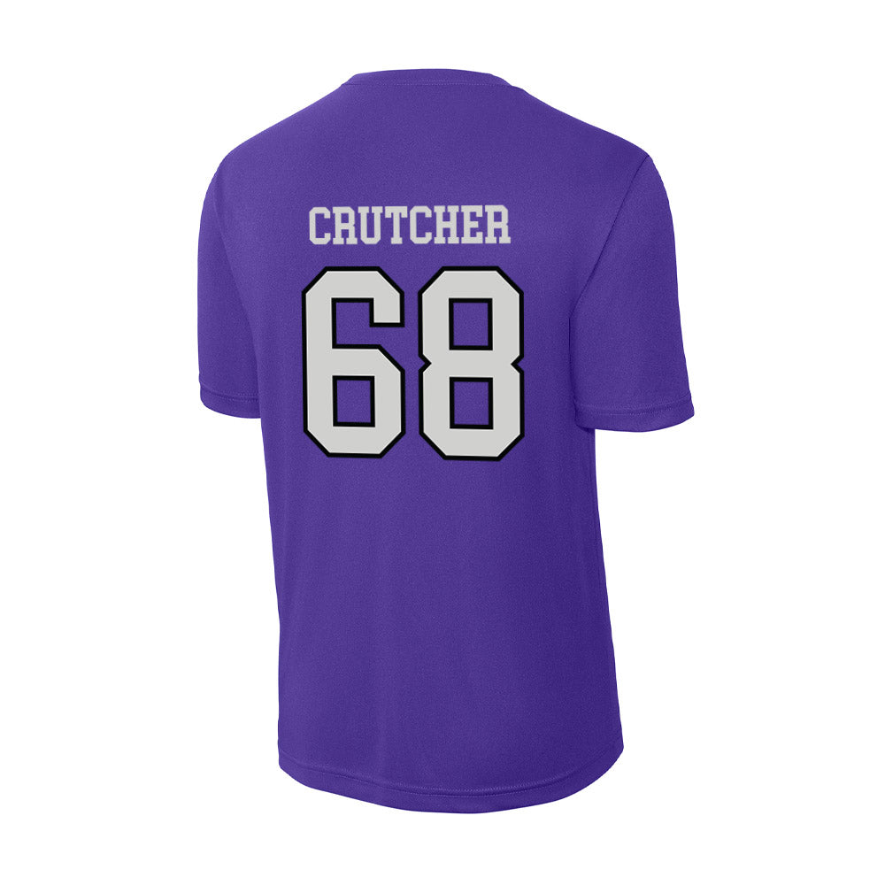 Weber - NCAA Football : Leon Crutcher - Activewear T-Shirt-1