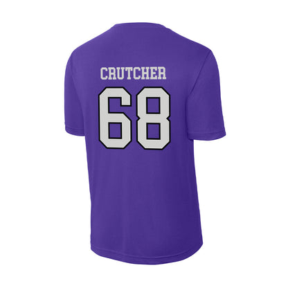Weber - NCAA Football : Leon Crutcher - Activewear T-Shirt-1